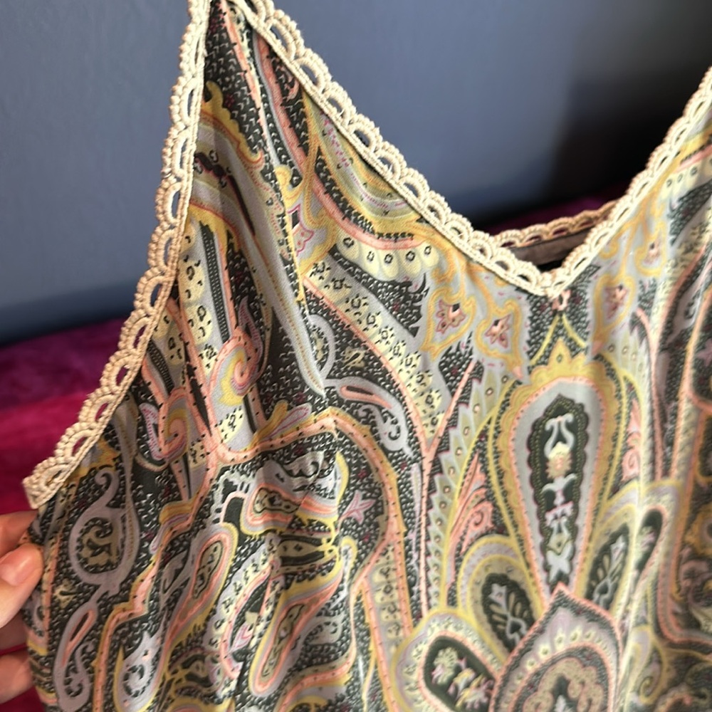 Paisley Print Maxi Dress - Picture 2 of 4